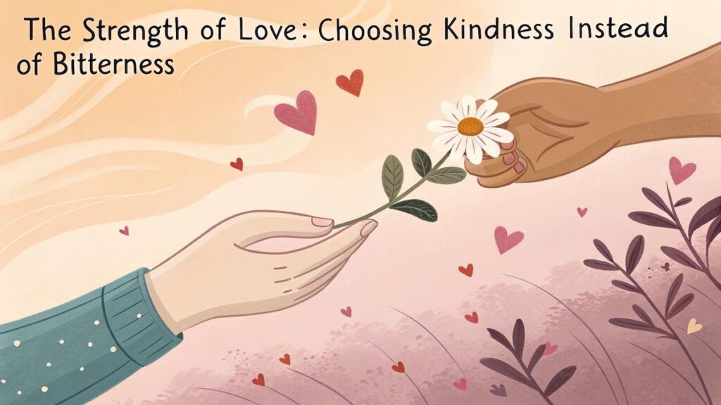 Choosing Kindness Instead of Bitterness