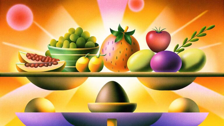 A Balanced Diet.. Simple and Satisfying