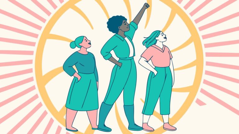 Radiant Circles: How Empowered Women Light the Path for Others